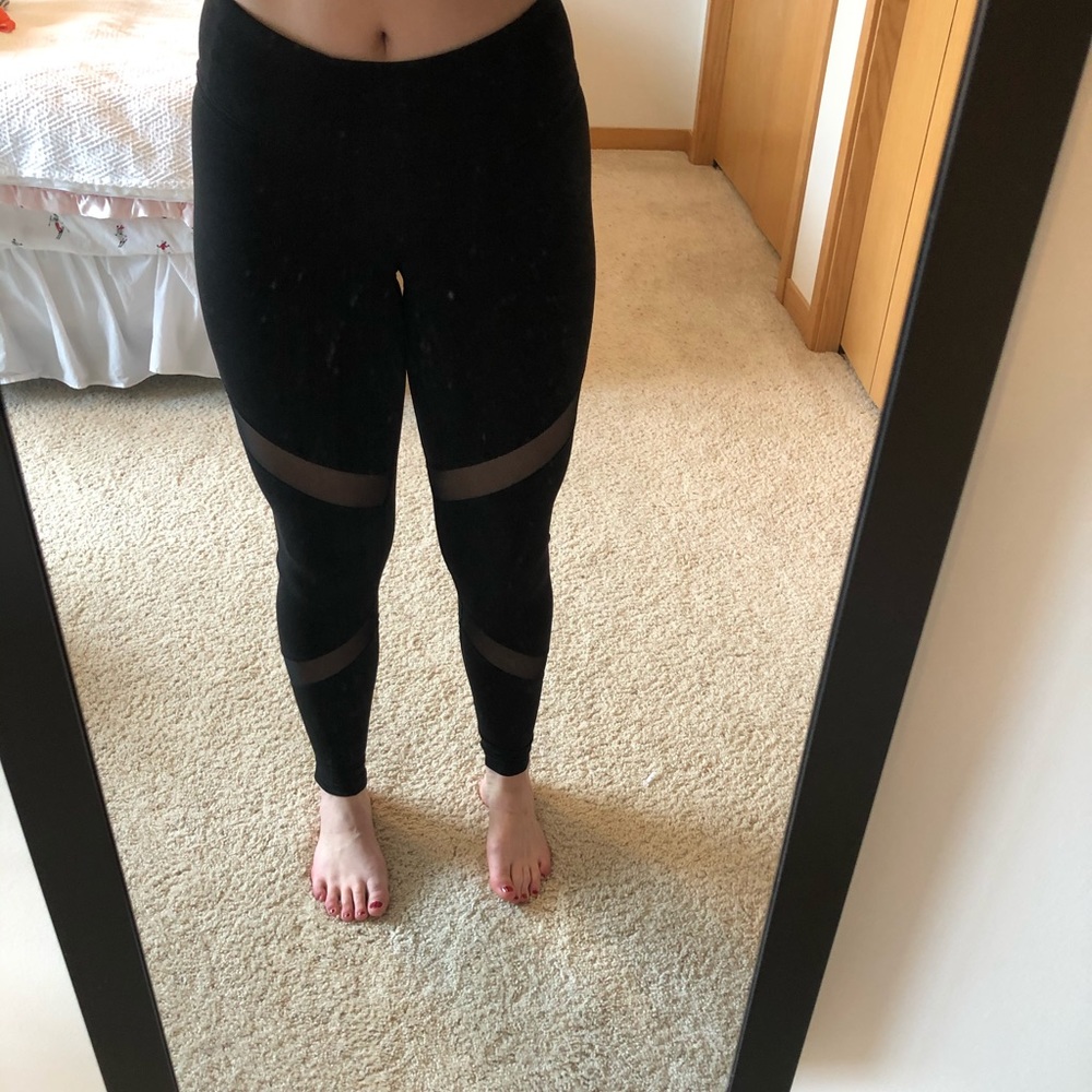 Mesh line Leggings